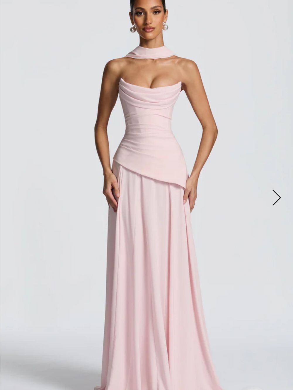 BabyBoo PATRICIA MAXI DRESS in BLUSH